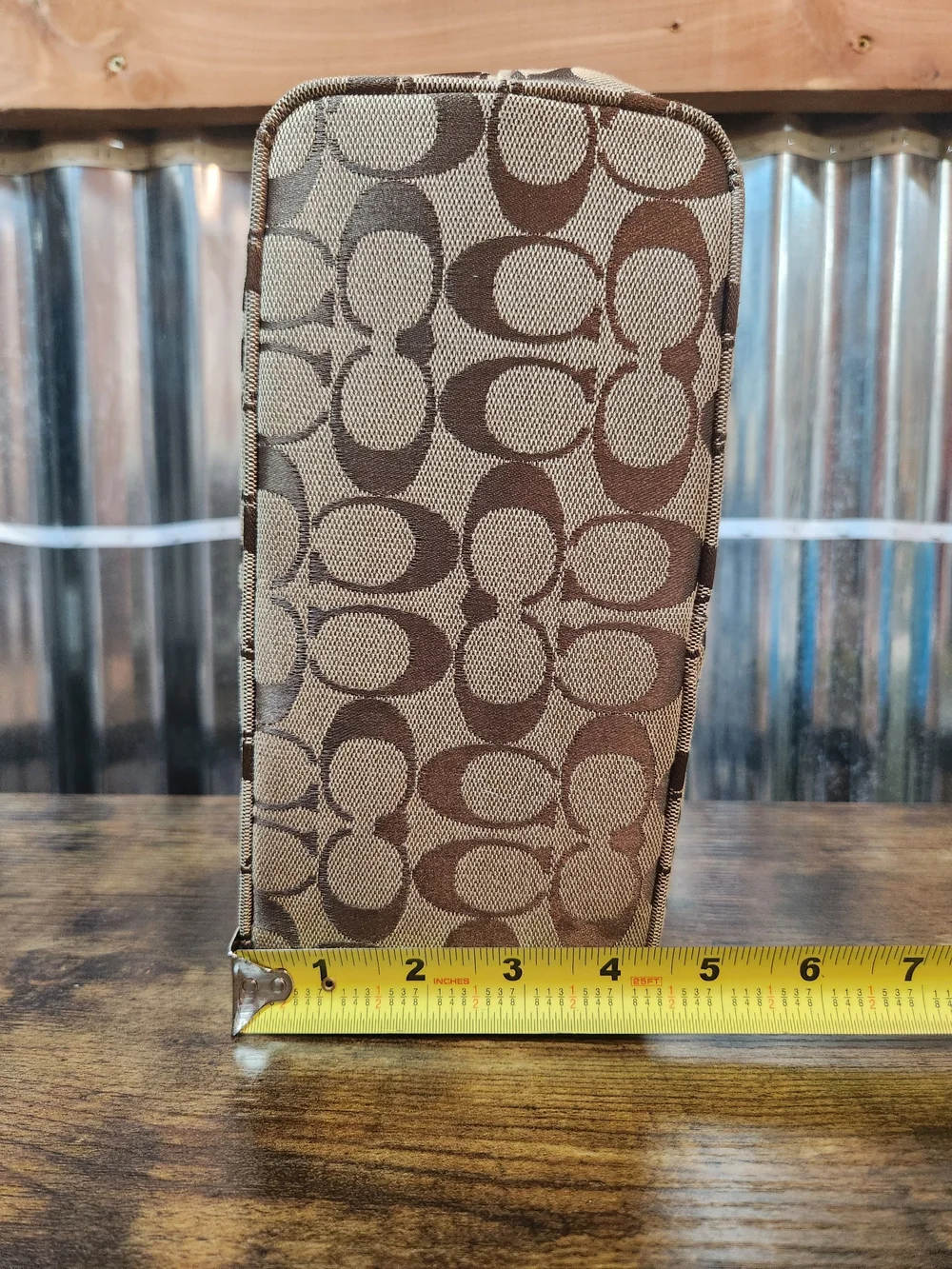 Coach Signatire C Monogram Demi Shoulder Bag